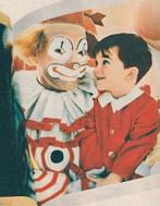 Retro reclame 1966 Polaroid camera clown & blij jongetje, Verzenden, Overige typen