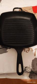 Grilpan Royal Van Kempen & Begeer, Huis en Inrichting, Keuken | Potten en Pannen, Gebruikt, Gietijzer, Ophalen of Verzenden, Keramische plaat