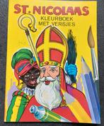 Vintage St. Nicolaas kleurboek met versjes ( Mulder Holland, Ophalen of Verzenden, Zo goed als nieuw
