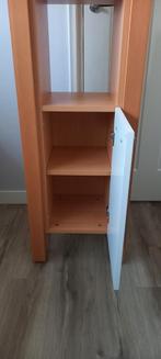 Badkamerkast beukenhout i.g.st., Ophalen, (Half)hoge kast, Minder dan 50 cm, Gebruikt