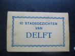 DELFT Boekje met 9 v/d 10 stadsgezichten    D, Ophalen of Verzenden, Zuid-Holland