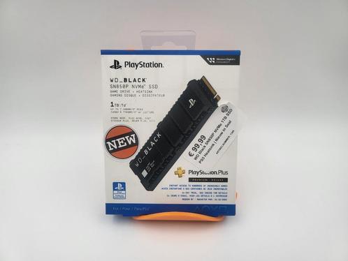 WD Black SN850P NVMe 1TB SSD PS5 Heatsink | Nieuw in Seal, Computers en Software, Harde schijven, Nieuw, Console, Ophalen of Verzenden
