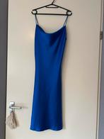 Zomerjurk spaghettibandjes maat 36, Kleding | Dames, Jurken, Ophalen, Zo goed als nieuw, Maat 36 (S), Blauw