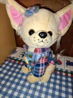 Lieve Chihuahua knuffel met kleren 26 cm groot, Ophalen of Verzenden