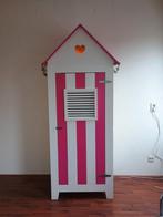 Strandhuisje Kledingkast Kinderkamer, Ophalen of Verzenden, Gebruikt, Kindermeubels, Met deur(en)
