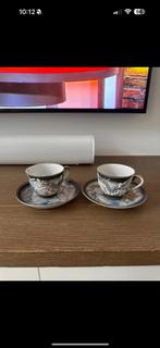 Japanse dragonware theekop en schotel, Ophalen of Verzenden