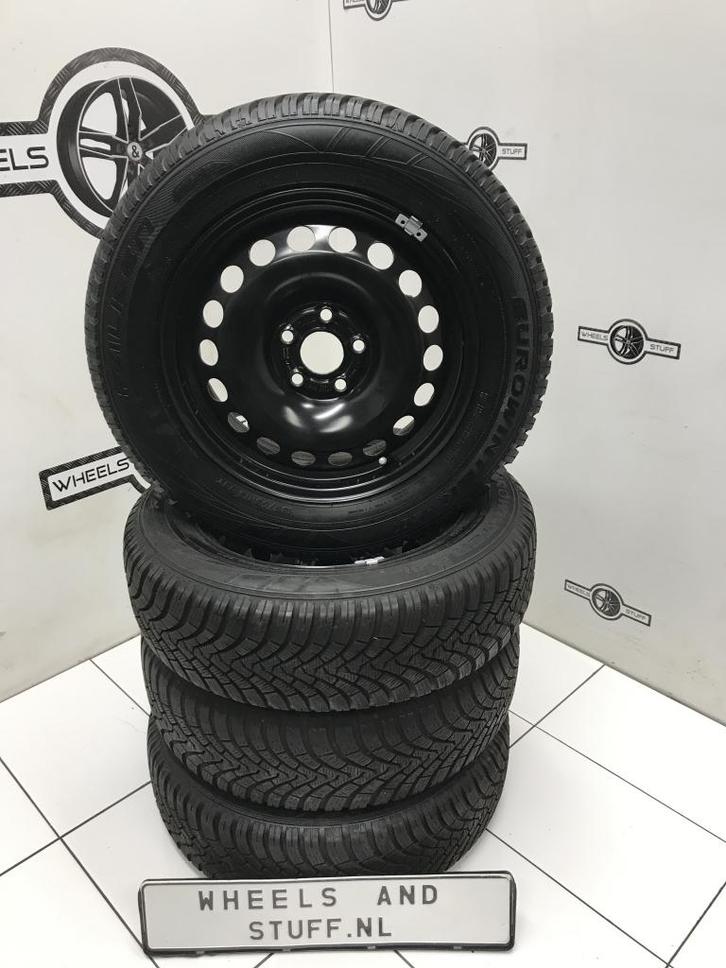 VW Polo velgen 15"inch winterbanden.5x100, Auto-onderdelen, Banden en Velgen