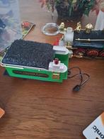 Spoorbaan met trein en aangangers, Hobby en Vrije tijd, Ophalen of Verzenden, Zo goed als nieuw, Gelijkstroom, Overige merken