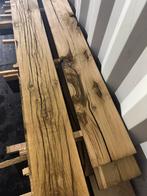 Geschaafde eiken planken 200x20x2 cm, Ophalen, Planken, Zo goed als nieuw, Hardhout