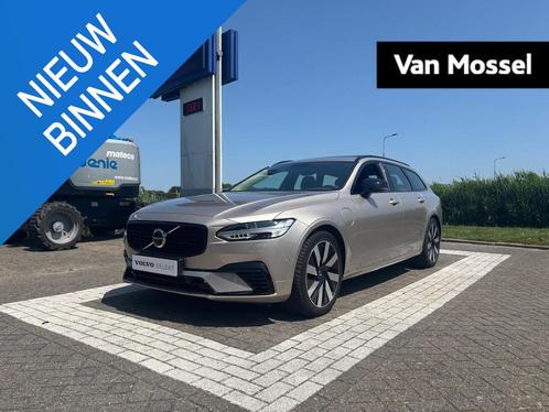 Volvo V90 2.0 T6 Plug-in hybrid AWD Ultra Dark | Harman/Kard, Auto's, Volvo, Bedrijf, Te koop, V90, 360° camera, 4x4, ABS, Achteruitrijcamera
