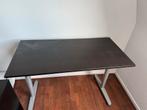 IKEA Galant bureau MET kasten - zwartbruin, 120x80 cm, Huis en Inrichting, Ophalen, In hoogte verstelbaar, Gebruikt, Bureau