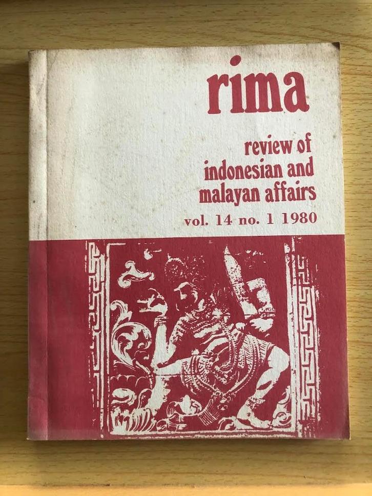 Review of Indonesian and Malayan Affairs vol. 14, 1&2 1980, Boeken, Overige Boeken, Gelezen, Ophalen of Verzenden