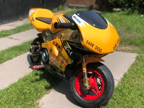 Nette minibike 49cc snel, Fietsen en Brommers, Minibikes, Midibikes en Pitbikes, Gebruikt, Overige typen, Ophalen