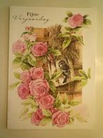 Vogels roos rozen bloemen Marjolein Bastin, Ophalen of Verzenden, Voor 1920, Natuur