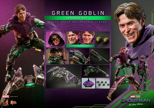 Spider-Man: No Way Home MMS AF 1/6 1/6 Green Goblin Upgrade, Verzamelen, Film en Tv, Nieuw, Film, Actiefiguur of Pop, Ophalen of Verzenden