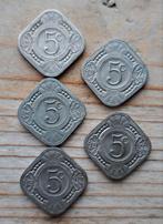 setje 5 cent Nederlandse Antillen, Postzegels en Munten, Munten | Nederland, Setje, Ophalen of Verzenden, Koningin Juliana, 5 cent