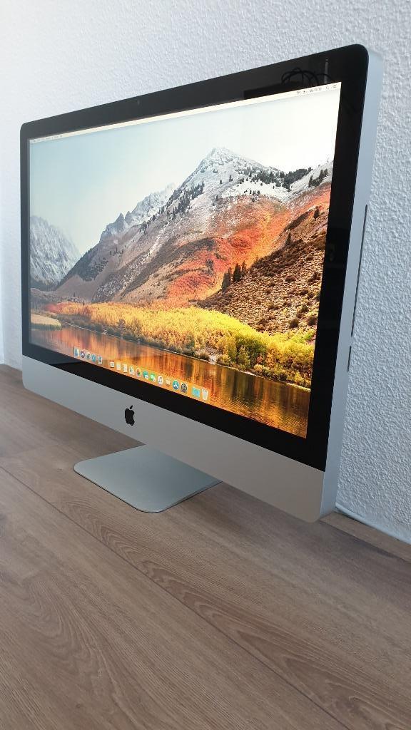 iMac 27 inch (Core i5 / 12GB / MacOS Monterey / Windows 11), Computers en Software, Apple Desktops, Zo goed als nieuw, iMac, HDD en SSD