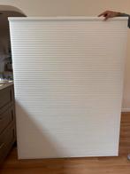 Plissegordijn wit 120 breed (max 210 lang), Huis en Inrichting, Stoffering | Gordijnen en Lamellen, Ophalen, 100 tot 150 cm, 200 cm of meer