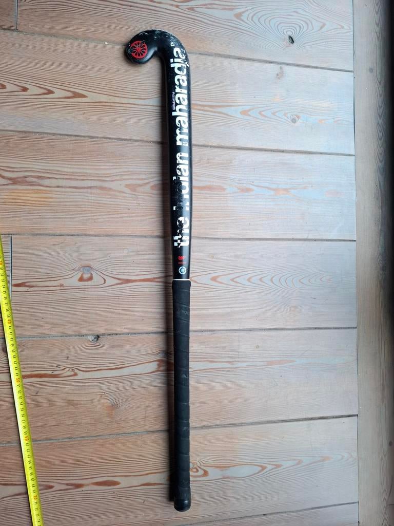 Zwarte stick hockeystick veldhockey - 34 inch / 86 cm, Sport en Fitness, Hockey, Ophalen of Verzenden