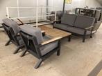 Tuinmeubelen tuinset loungeset diningset teaktafel graniet, Ophalen of Verzenden, Nieuw