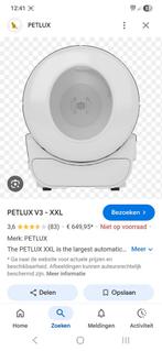 PETLUXX AUTOMATISCHE KATTENBAK NIEUWSTAAT, Ophalen, Automatisch, Zo goed als nieuw