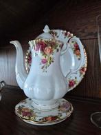 Grote koffiepot Royal Albert - compleet met onderzetter, Ophalen of Verzenden