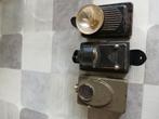 3 Duitse zaklampen,  Militair, PTT, Ophalen of Verzenden