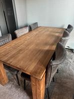 Troubadour eettafel 210x100cm, Huis en Inrichting, Tafels | Eettafels, Ophalen, 200 cm of meer, 50 tot 100 cm, Zo goed als nieuw