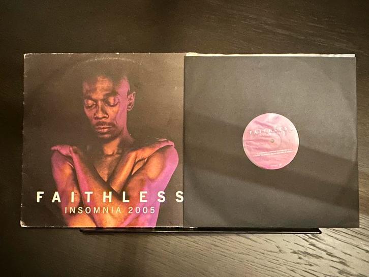 FAITHLESS - Insomnia Best Version ! Maxi 12 “ vinyl, Cd's en Dvd's, Vinyl | Dance en House, Zo goed als nieuw, Techno of Trance