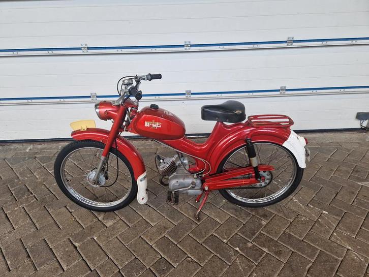 Bianchi Falco Oldtimer. 16 november bromfietsbeurs Waarland, Fietsen en Brommers, Brommers | Oldtimers, Overige merken, Maximaal 45 km/u