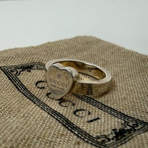 Gucci ring Dames Zilver hartje maat 13 | Nette staat, Sieraden, Tassen en Uiterlijk, Ringen, Zo goed als nieuw