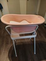 Roze babybadje met standaard, Ophalen of Verzenden, Zo goed als nieuw, Badje, Standaard