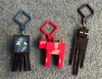 Minecraft sleutelhangers Squid, Paddenstoelen koe, Enderman, Verzamelen, Sleutelhangers, Ophalen of Verzenden, Nieuw, Dier of Natuur