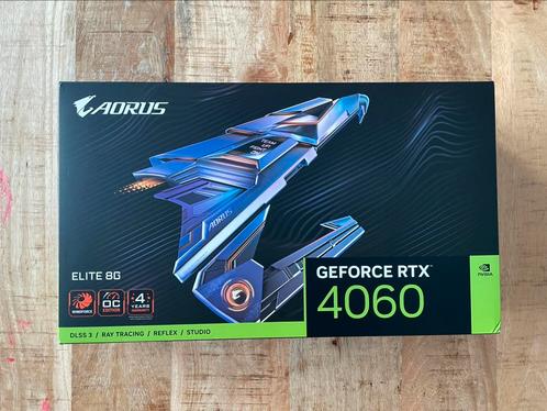 RTX 4060 8GB VRAM | AORUS ELITE | 3.6 years warranty, Computers en Software, Videokaarten, Zo goed als nieuw, Nvidia, PCI-Express 4.0