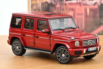 Mercedes Benz G-Class 2024 Rood schaal 1/18 NOREV ref 183037 beschikbaar voor biedingen