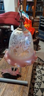 2 x Art nouveau Franse plafond lampen, Antiek en Kunst, Ophalen of Verzenden