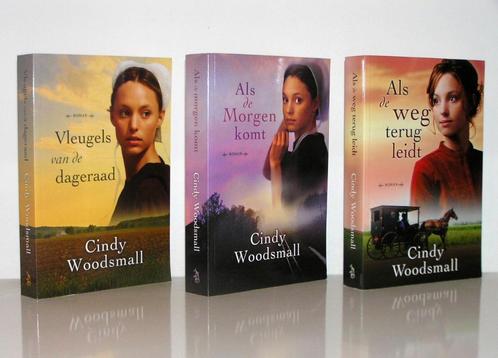 Cindy Woodsmall - Amish trilogie (christelijke serie), Boeken, Romans, Zo goed als nieuw, Nederland, Ophalen of Verzenden