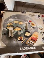 Glazen raclette apparaat 6-8 personen, Witgoed en Apparatuur, Gourmetstellen, Ophalen, Zo goed als nieuw, 8 personen of meer