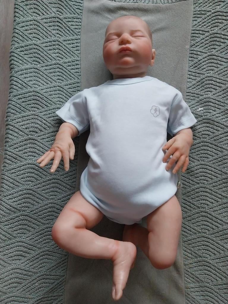 Rompertje Biorganic lichtblauw maat 50 NIEUW, Kinderen en Baby's, Nacht- of Onderkleding, Jongetje of Meisje, Junior Company, Nieuw