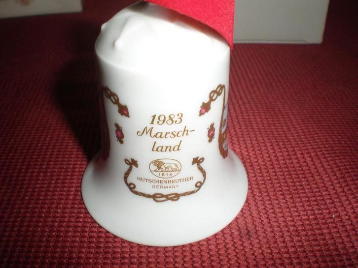 Hutschenreuter Weihnachts-Glocke 1983, Verzamelen, Porselein, Kristal en Bestek, Zo goed als nieuw, Overige typen, Porselein, Ophalen of Verzenden