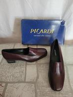 NIEUWE leren instappers. mt 41 PICARDI van 129 voor 65, Kleding | Dames, Schoenen, Bruin, ., Instappers, Ophalen of Verzenden