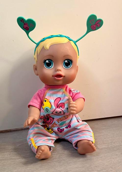 Baby Born funny faces kruipende pop, Kinderen en Baby's, Speelgoed | Poppen, Zo goed als nieuw, Babypop, Ophalen of Verzenden