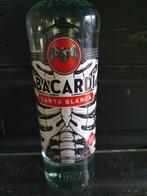 Bacardi halloween skelet fles(leeg) glow in the dark, Ophalen of Verzenden, Gebruikt, Verpakking