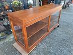 -Klassieke toonbank, vitrinekast, dressoir, afm. 200x50m en, Ophalen, Zo goed als nieuw, 25 tot 50 cm, Minder dan 100 cm