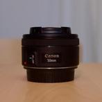Canon 50mm 1.8  nieuw, Ophalen of Verzenden, Zo goed als nieuw, Telelens