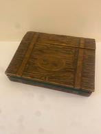 Antieke Houten Schrijfkist ( notaris schrijfkistje )., Antiek en Kunst, Ophalen of Verzenden
