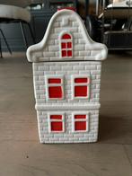 Postcodeloterij Koekjes/voorraadpot 24x12x12cm porselein, Diversen, Kerst, Ophalen of Verzenden, Zo goed als nieuw