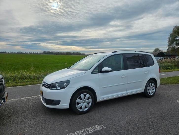 Volkswagen Touran 1.6 TDI 77KW VAN 2013 BTW VRIJ, Auto's, Bestelauto's, Particulier, Airbags, Airconditioning, Bluetooth, Boordcomputer