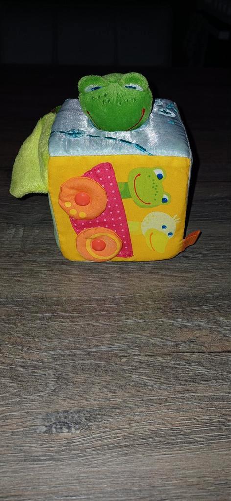 Haba speelkubus toverkikker, Kinderen en Baby's, Speelgoed | Babyspeelgoed, Zo goed als nieuw, Overige typen, Ophalen of Verzenden