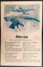 Duitse Rijk Kaart Adler - Lied Zeldzaam - Lezen!, Verzenden, Overige typen